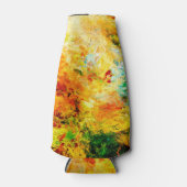 Kleurrijk artistiek palet flesjeskoeler (Voorkant)