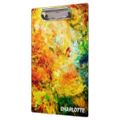 Kleurrijk artistiek palet klembord (Links)