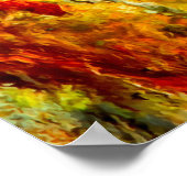 Kleurrijk artistiek palet poster (Hoek)