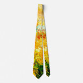 Kleurrijk artistiek palet stropdas (Voorkant)
