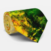 Kleurrijk artistiek palet stropdas (Opgerold)