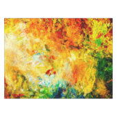 Kleurrijk artistiek palet tafelkleed (Voorkant (Horizontaal))