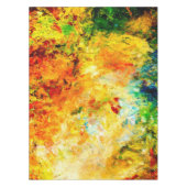 Kleurrijk artistiek palet tafelkleed (Voorkant)