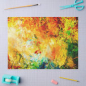 Kleurrijk artistiek palet tissuepapier (Craft)