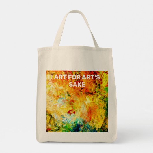 Kleurrijk artistiek palet tote bag (Achterkant)