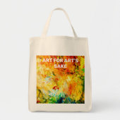 Kleurrijk artistiek palet tote bag (Voorkant)