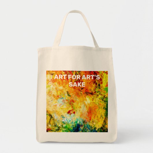 Kleurrijk artistiek palet tote bag (Voorkant)