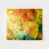 Kleurrijk artistiek palet wandkleed (Voorkant (horizontaal))