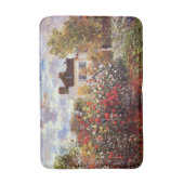 Kleurrijk artistiek tuinlandschap badmat (Voorkant Verticaal)