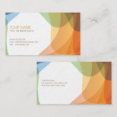Kleurrijk Artistiek Visitekaartje (Voorkant / Achterkant)