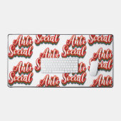 Kleurrijk asociaal bureaumat (Keyboard & Muis)