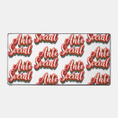 Kleurrijk asociaal bureaumat (Voorkant)