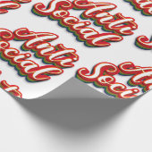 Kleurrijk asociaal cadeaupapier (Hoek)