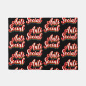 Kleurrijk asociaal deurmat (Voorkant)