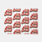 Kleurrijk asociaal deurmat (Voorkant)