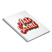 Kleurrijk asociaal notitieboek (Rechterzijde)