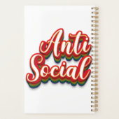 Kleurrijk asociaal planner (Achterkant)