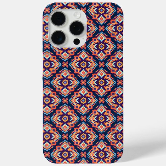 Kleurrijk Azteeks geometrisch patroon Case-Mate iPhone Case (Achterkant)