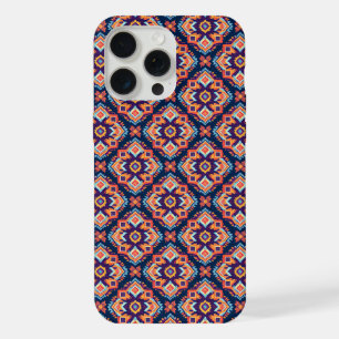 Kleurrijk Azteeks geometrisch patroon iPhone 15 Pro Max Case