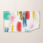 kleurrijk bad handdoek (Handdoek)