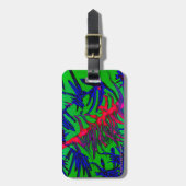 Kleurrijk Bagagelabel (Voorkant verticaal)
