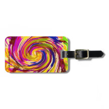 Kleurrijk Bagagelabel