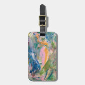 Kleurrijk Bagagelabel Boho Rainbow Travel Label (Voorkant verticaal)