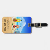 Kleurrijk Bagagelabel voor buishuisjes (Voorkant horizontaal)