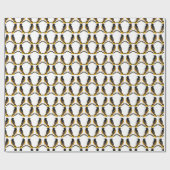 Kleurrijk Baltimore Oriole Birds Wrapping Paper Cadeaupapier (Vlak)