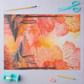 Kleurrijk Batik Forest Art Tissue Paper Tissuepapier (Craft)