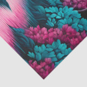 Kleurrijk Batik Forest Art Tissue Paper Tissuepapier (Detail)