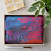 Kleurrijk Batik Forest Art Tissue Paper Tissuepapier (Geschenk)