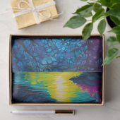 Kleurrijk Batik Forest Art Tissue Paper Tissuepapier (Geschenk)