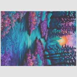Kleurrijk Batik Forest Art Tissue Paper Tissuepapier