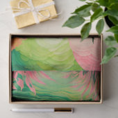 Kleurrijk Batik Forest Art Tissue Paper Tissuepapier (Geschenk)