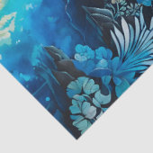Kleurrijk Batik Forest Art Tissue Paper Tissuepapier (Detail)