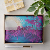 Kleurrijk Batik Forest Art Tissue Paper Tissuepapier (Geschenk)