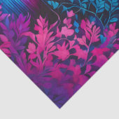 Kleurrijk Batik Forest Art Tissue Paper Tissuepapier (Detail)