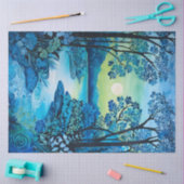 Kleurrijk Batik Forest Art Tissue Paper Tissuepapier (Craft)