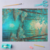 Kleurrijk Batik Forest Art Tissue Paper Tissuepapier (Craft)