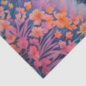 Kleurrijk Batik Forest Art Tissue Paper Tissuepapier (Detail)