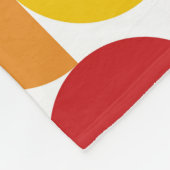 Kleurrijk Bauhaus Fleece Deken (Hoek)
