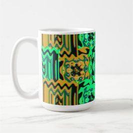 Kleurrijk Bauhaus Geometrisch Ontwerp Koffiemok