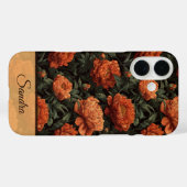 Kleurrijk Bedank Geschenk Pioen Naam Case-Mate iPhone Case (Achterkant (horizontaal))