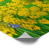 Kleurrijk beer beest | AI Art Poster (Hoek)