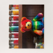 Kleurrijk Beer Legpuzzel (Verticaal)