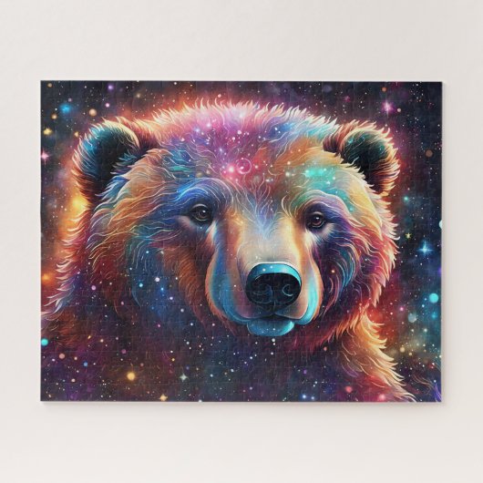 Kleurrijk Beer Legpuzzel (Horizontaal)