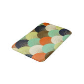 Kleurrijk behang: artistiek ontwerp. badmat (Gekanteld)