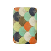 Kleurrijk behang: artistiek ontwerp. badmat (Voorkant Verticaal)