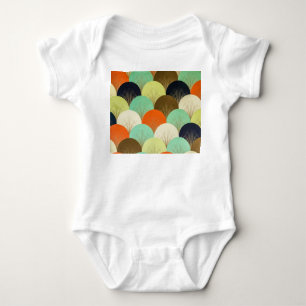 Kleurrijk behang: artistiek ontwerp. romper